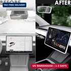 2pcs Protector Trim Frame Compatible With Tesla Model 3 Y 2020-2024 2026 Screen 