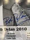 Bob Dylan Autographed Poster With Coa
