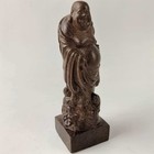 Chinese Hand Carved Exquisite Wood Carving Of  Buddha Statue With A Large Belly