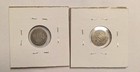 1856   1862 Three 3 Cent Silver Piece Coin Lot Of 2