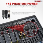 5core Audio Mixer 16 Channel Dj Soundboard Usb Interface Bluetooth Xlr Console