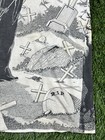 Vintage 90 s Screen Shop Grim Reaper Cemetery Aop T-shirt Men s Xl Usa Horror
