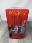 Coca Cola Stained Glass Style Accent Lamp 15 1 2    Height Tiffany Style Lamp