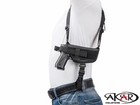 Nylon Horizontal Shoulder Holster With Double Mag Pouch Lh Fits   1911 4    5 
