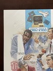 1980-88 Signed John Thomson Bobby Knight Ewing Goldin Coa Ncaa Final Four Litho