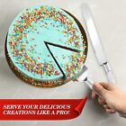 White Gold Cake Knife And Server Set Server   Knife Set Of 2 With Acrylic Handle