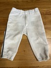 Mizuno Youth Baseball Pants White Yxl Short Knicker Pants Youth Xl 28 - 30 Mc