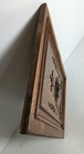Carved Wooden Door Panel Ornate Bows Reclaimed Cabinet Architectural Antique