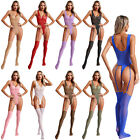 Women Rompers Nightclub Bodysuit Babydoll Jumpsuit Sleeveless Leotard Sexy Fun