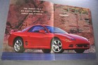 1995 Mitsubishi 3000gt Coupe Catalog Brochure Excellent Original 95