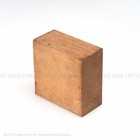 Leopardwood Bowl Turning Blank Carving Lumber Kiln Dried Wood Block 6  X 6  X 2 