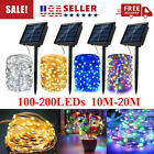 100-400 Led Solar Power String Fairy Lights Garden Outdoor Party Decoration Lamp