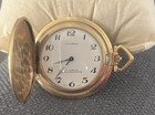 Vintage Hollands 17 Jewels Shock Protected Swiss Made Pocket Watch 