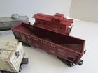 Vintage Toy Train Railroad Freight Cars Lot Lionel O Scale Hopper Boxcar Tank