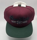 Vintage Bud Light Beer Usa Trucker 80 s Cap hat Embroidered New Maroon 