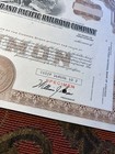 Specimen Chicago Rock Island   Pacific Railroad Co Stock Certificate