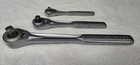 Vintage Craftsman Forged In Usa 1 4  3 8    1 2 Ratchets