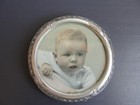 Vintage Sterling Silver Hallmarked Photo Picture Frame By S b  Saart Bros Co 