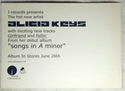 Alicia Keys Songs In A Minor Promo Postcard Handbill Flyer Hip Hop Rap R b Sexy