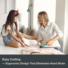 Cordless Electric Scissors 4v Cardboard Cutter  Box Cutter Fabric Scissor Cutter