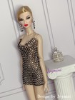 Rhinestone Dress For 11 5   Fashion Doll Nuface Fashion Royalty Poppy Parker