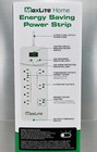  2  8-outlet Surge Protector Power Strip 1350j 4ft Cord 125v 15a White