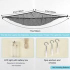 Stuffed Animal Net Or Hammock With Led Light Hanging Toy Net Hammock For Stuff