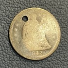 1842 Seated Liberty Half Dime - Silver Half Dime