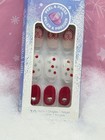 Kiss Impress Press-on Manicure Nails Short Red94108 Midwinter Holiday Christmas