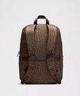 Same Day Ship lululemon Everywhere Backpack 22l Metal leopard Khaki Multi gold