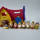 Fisher-price Little People Disney Snow White Seven Dwarfs Cottage Figures Y4112