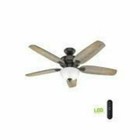 Hunter Channing 54 In  Express Indoor Noble Bronze Ceiling Fan With Remote And
