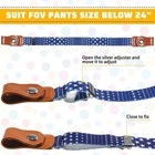 3 Pieces No Buckle Stretch Belts For Toddler  Adjustable Buckle-free Elastic