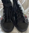   Never Worn Tokio Hotel Black Shoes boots Size Eu 37 - Usa 6 1 2  Tom Kaulitz  