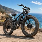 5000w Peak Dual Motor Electric Bike For Adults Off-road Ebike 48v 30ah 100 Miles