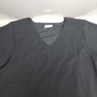 Qearal V-neck Blouson Long Sleeve Versatile Casual Dress Blouse Women s Size L