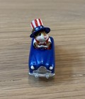 Retired Wee Forest Folk    pedal Pusher 4th Of July     m-270  Limited  mint  W box 