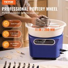 11 Inch Pottery Forming Machine  350w Electric Pottery Wheel  Foot Pedal  Lcd