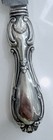 Vintage William Adam   s Sheffield Sterling Handle Cake Knife Etched Blade