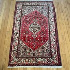 Vintage Rug 2  11 X 4  9 Pink Hand Knotted Oriental Rug