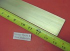 1 4  X 1-1 2  C360 Brass Flat Bar 14  Long Solid  25  Plate Mill Stock H02