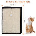 14 96x11 42  Cat Scratching Pad Small Cat Scratcher Natural Sisal Scratching Mat