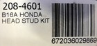 Arp 208-4601 Head Stud Kit Acura Honda Civic Integra 1 6l B16 B16a B16a2 Vtec