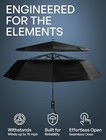 Repel Umbrella     Windproof Travel Umbrella Compact  Uv Protection  Double-vented