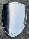Medieval Knight Heater Shield Sca Larp Waster 18g Battle Armor Shield Christmas