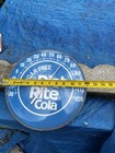 Vintage Diet Rite Sugar Free Cola 12  Diameter Jumbo Dial Thermometer  Used 