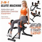 Hip Abductor Adductor Machine For Home Gym  Inner And Outer Thigh And Glute Work