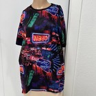 Fresh Prints Of Bel-air Neon Casino T-shirt Vaporwave Synthwave Aesthetic Small