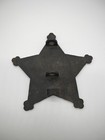 Antique Cast Iron Gar Star Grave Marker Grand Army Of The Republic