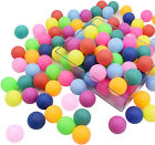 Assorted Color 10 25 50 Pack Ping Pong Balls Washable Plastic Table Tennis Balls